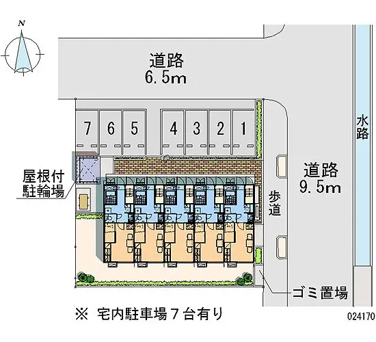 上越市春日新田５丁目 月極駐車場